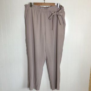 Express High Rise Ankle Dress Pants Women's Large